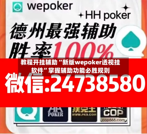 教程开挂辅助“新版wepoker透视挂软件”掌握辅助功能必胜规则-第1张图片