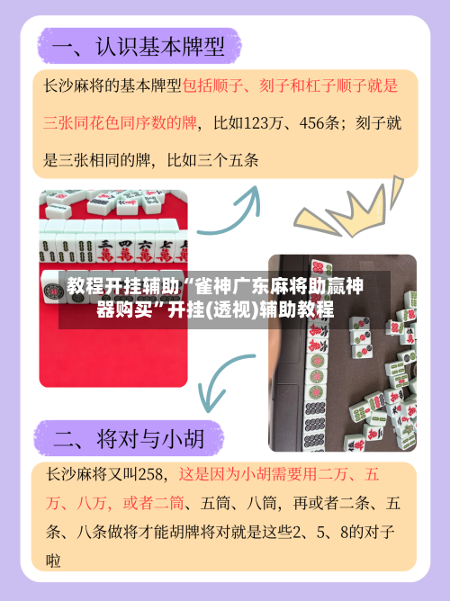 教程开挂辅助“雀神广东麻将助赢神器购买”开挂(透视)辅助教程-第1张图片