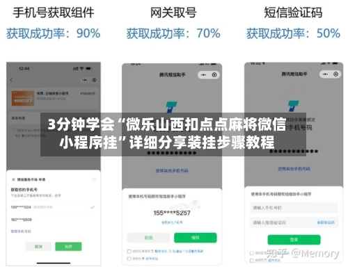 3分钟学会“微乐山西扣点点麻将微信小程序挂	”详细分享装挂步骤教程-第1张图片