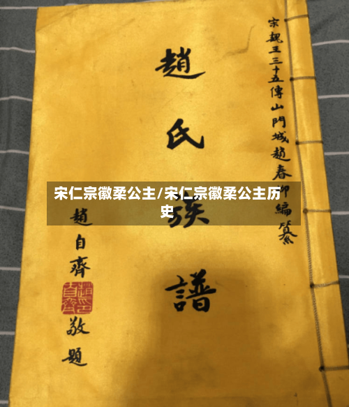 宋仁宗徽柔公主/宋仁宗徽柔公主历史-第1张图片