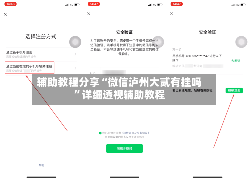 辅助教程分享“微信泸州大贰有挂吗”详细透视辅助教程-第1张图片