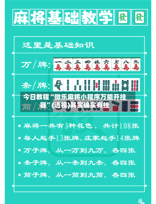 今日教程“微乐麻将小程序万能开挂器”(透视)其实确实有挂-第1张图片