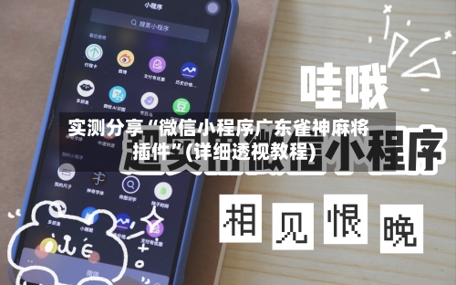 实测分享“微信小程序广东雀神麻将插件”(详细透视教程)-第1张图片