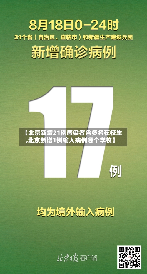 【北京新增21例感染者含多名在校生,北京新增1例输入病例哪个学校】-第1张图片