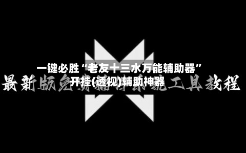 一键必胜“老友十三水万能辅助器	”开挂(透视)辅助神器-第1张图片