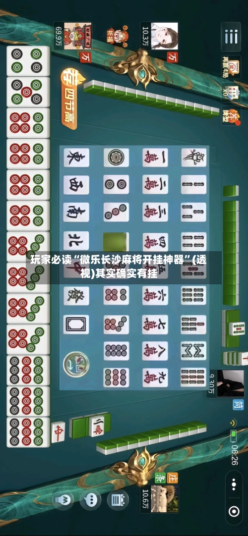玩家必读“微乐长沙麻将开挂神器	”(透视)其实确实有挂-第1张图片