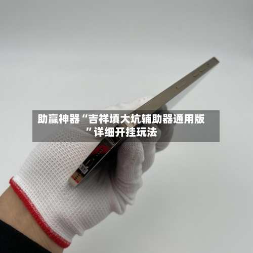 助赢神器“吉祥填大坑辅助器通用版	”详细开挂玩法-第1张图片