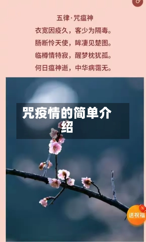 咒疫情的简单介绍-第1张图片