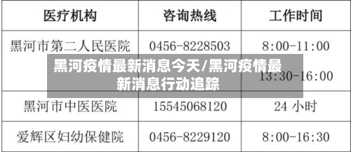 黑河疫情最新消息今天/黑河疫情最新消息行动追踪-第1张图片