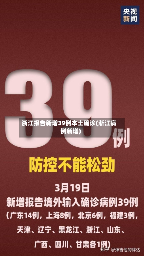 浙江报告新增39例本土确诊(浙江病例新增)-第1张图片