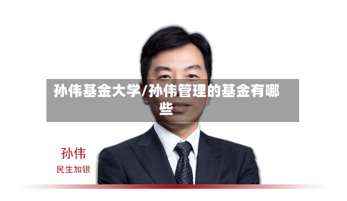 孙伟基金大学/孙伟管理的基金有哪些-第1张图片