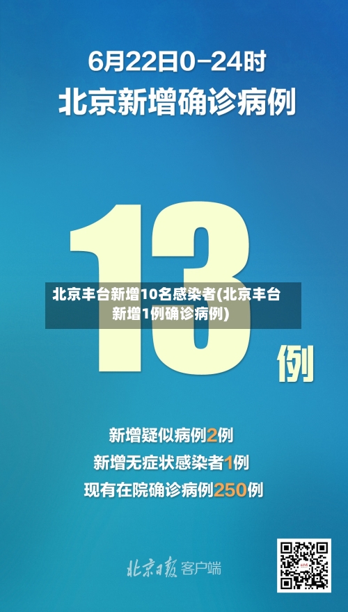 北京丰台新增10名感染者(北京丰台新增1例确诊病例)-第1张图片
