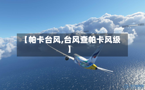 【帕卡台风,台风查帕卡风级】-第1张图片